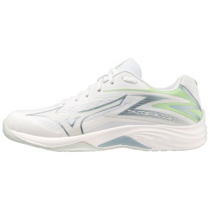 White Women Mizuno Thunder Blade Z Volleyball Shoes | 3579-NTWKP