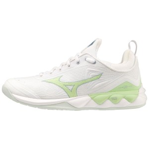 White Women Mizuno Wave Luminous 2 Volleyball Shoes | 4926-ZKJVD