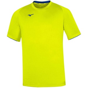 Yellow Men Mizuno Core Ss T Shirts | 4250-GRYHC