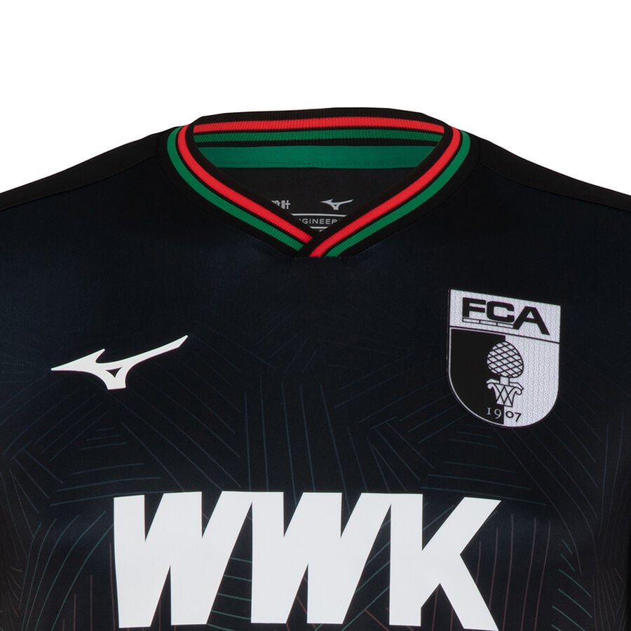 Black Men Mizuno 3rd Jersey Augsburg T Shirts | 5023-CRJLT