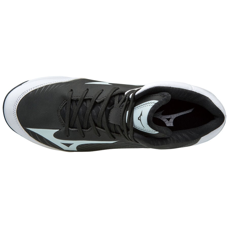 Black Men Mizuno 9-Spike Adv Fra 9mid Running Shoes | 9023-VHIAR