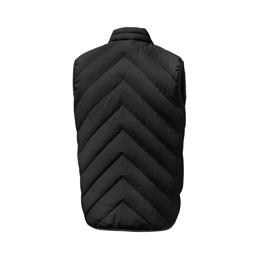 Black Men Mizuno Breath Thermo Move Down Vest | 5203-EHMJZ