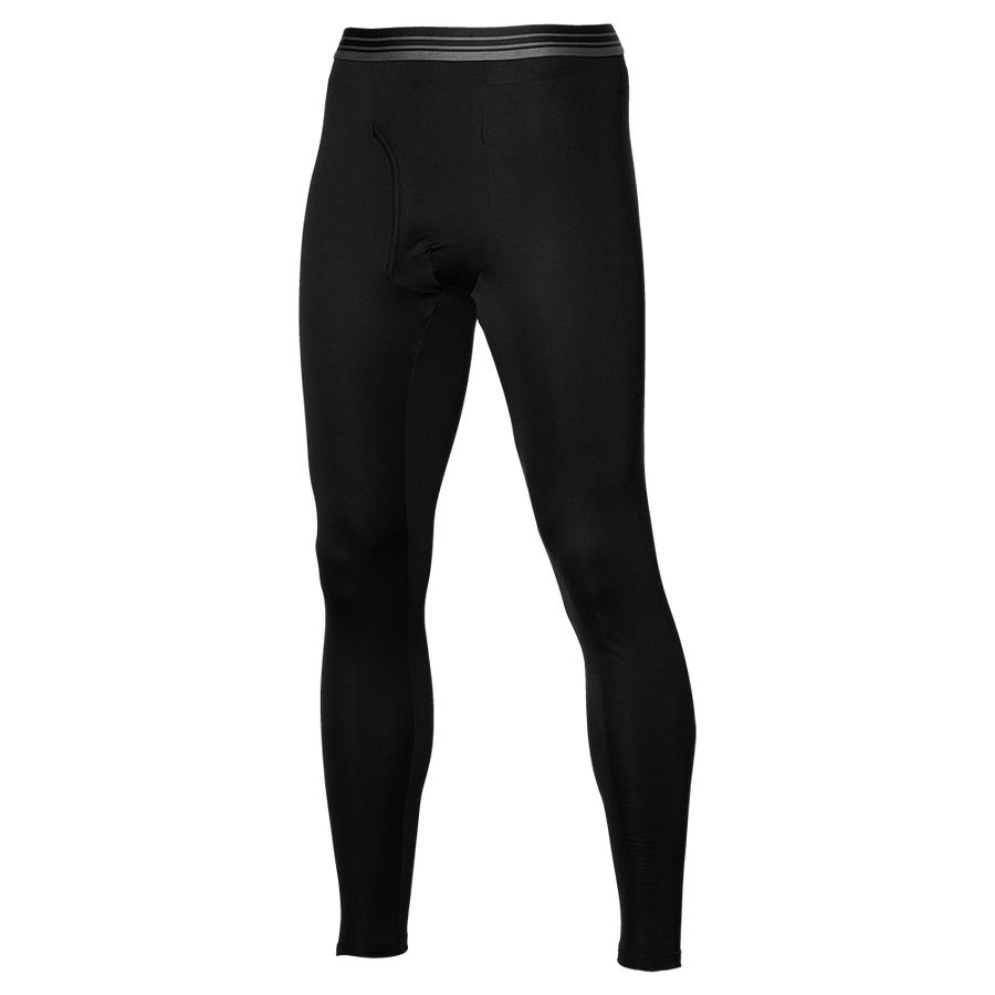 Black Men Mizuno Bt Under Long Tight Joggers | 4290-IQUAE