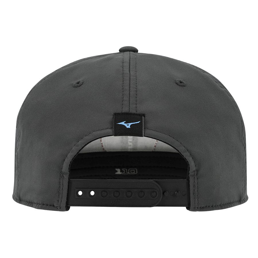 Black Men Mizuno Crossed Clubs Snapbk Headwear | 7413-IDGOJ