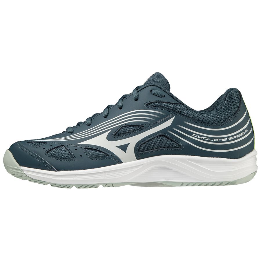 Black Men Mizuno Cyclone Speed 3 Volleyball Shoes | 7129-NUSFV