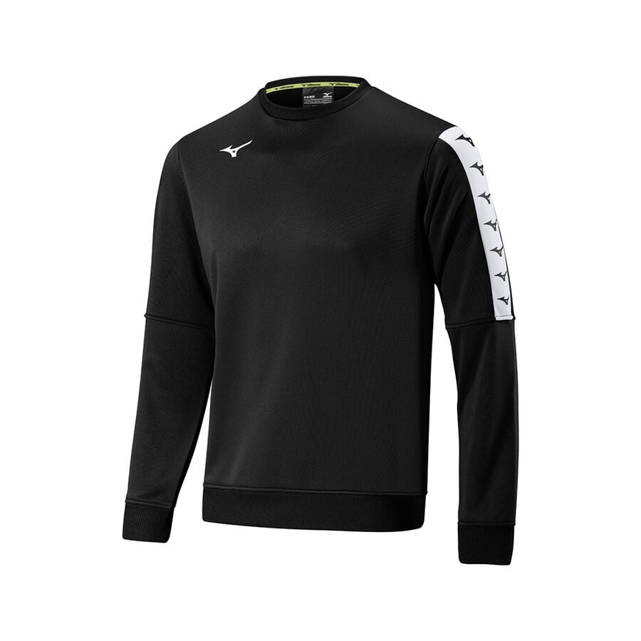 Black Men Mizuno Nara Trn Swt Sweatshirt | 8019-CMYRF