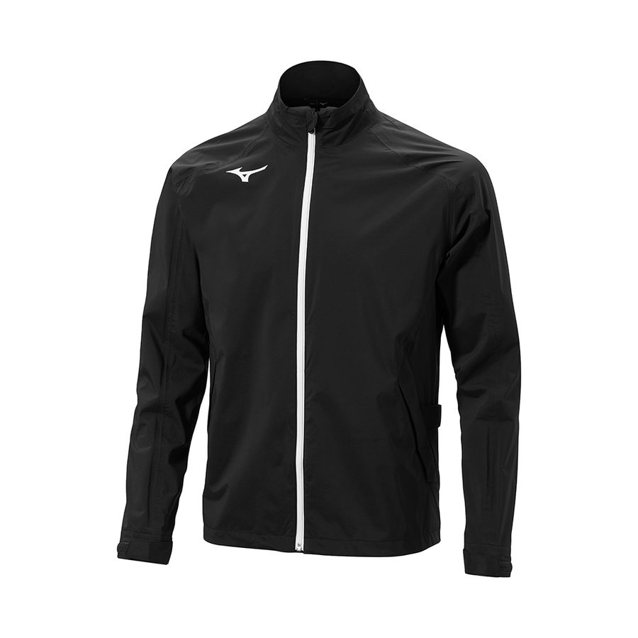 Black Men Mizuno Nexlite Flex Jackets | 1786-PKWBL