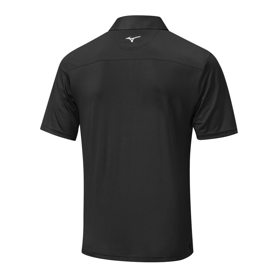 Black Men Mizuno Quick Dry Citizen Polo Shirts | 8361-CUPLB