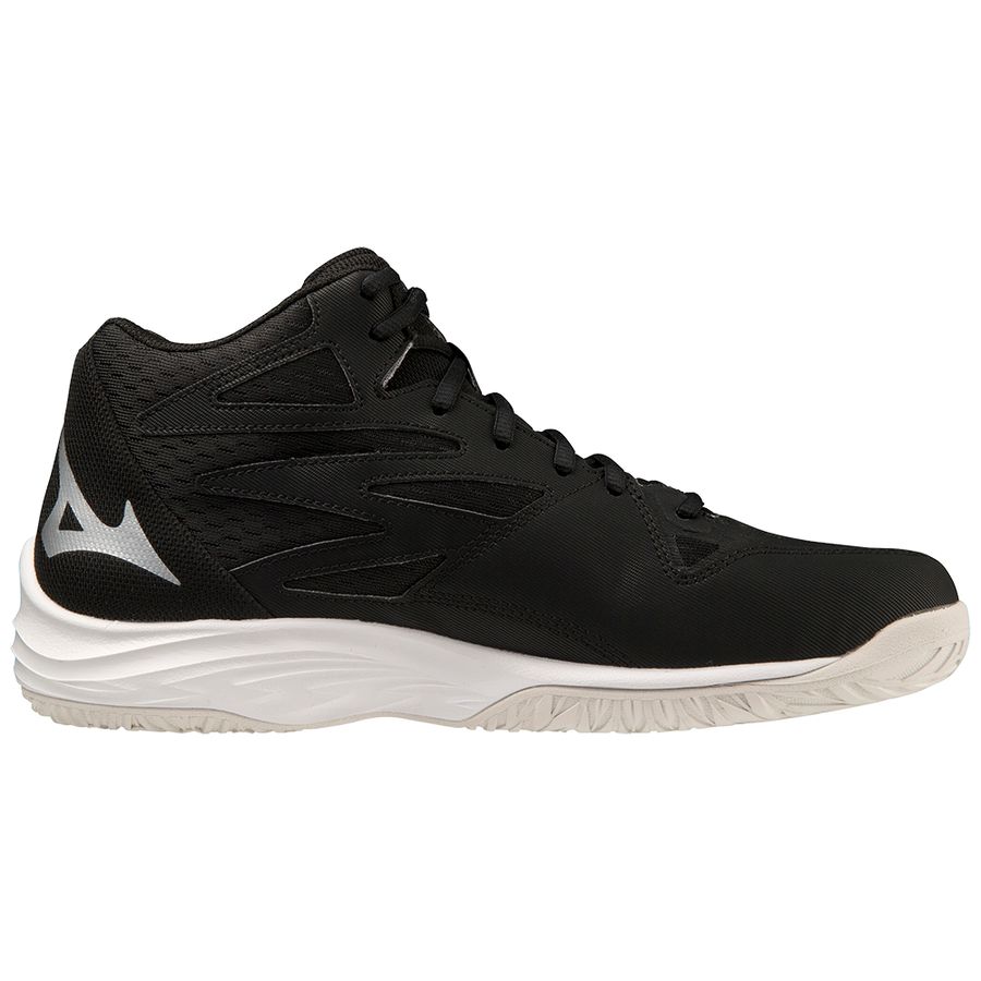 Black Men Mizuno Thunder Blade Z Mid Volleyball Shoes | 9681-BGIDN