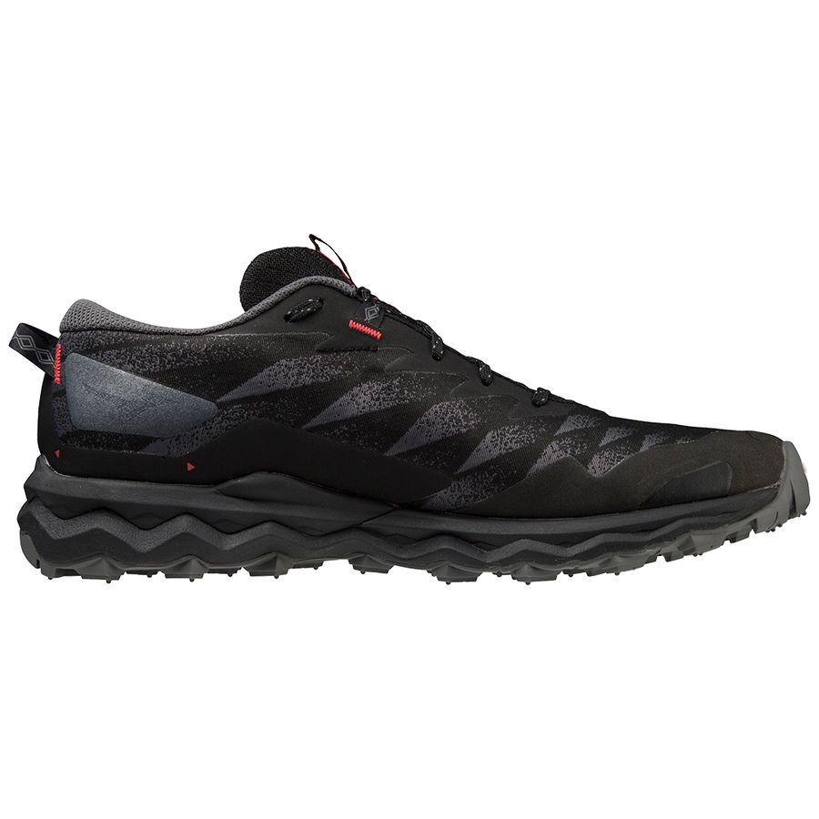 Black Men Mizuno Wave Daichi 7 Gtx Trail Running Shoes | 2713-IHAWK