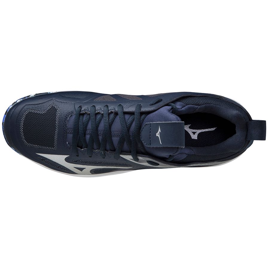 Black Men Mizuno Wave Panthera Hockey Shoes | 8392-YDNIH