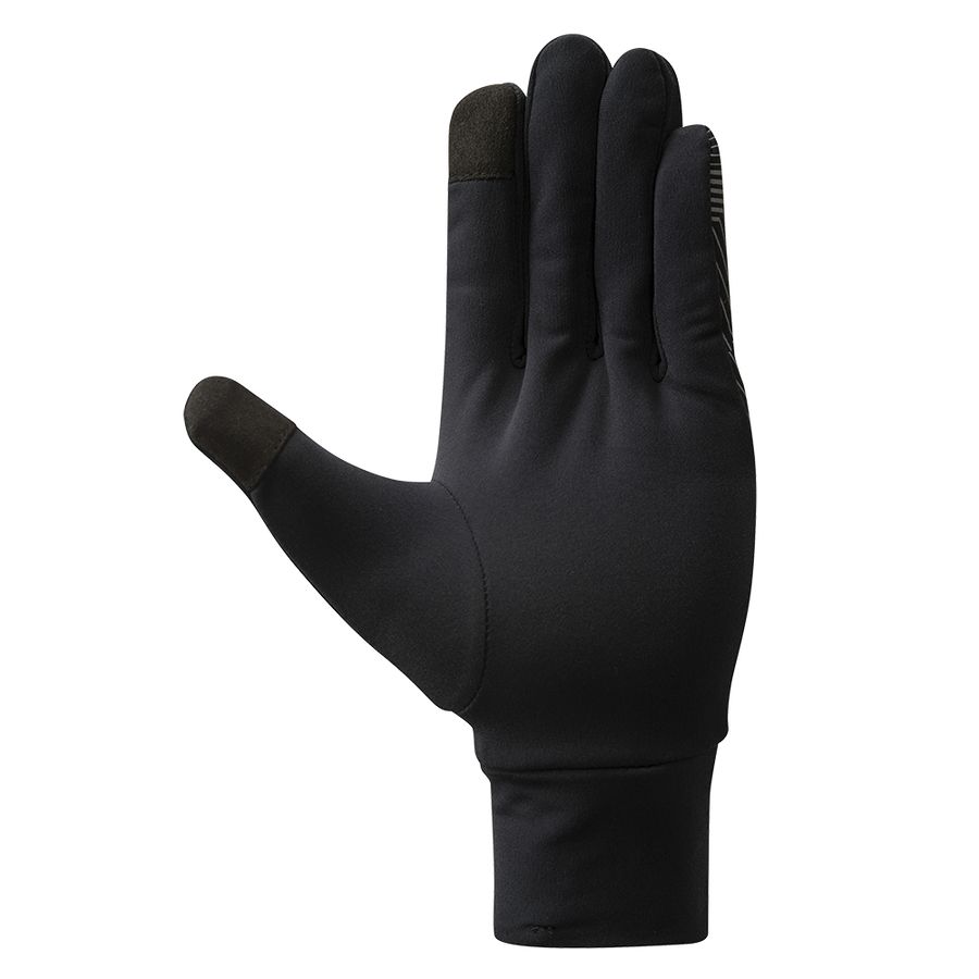 Black Men Mizuno Windproof Gloves | 1384-WFNTD