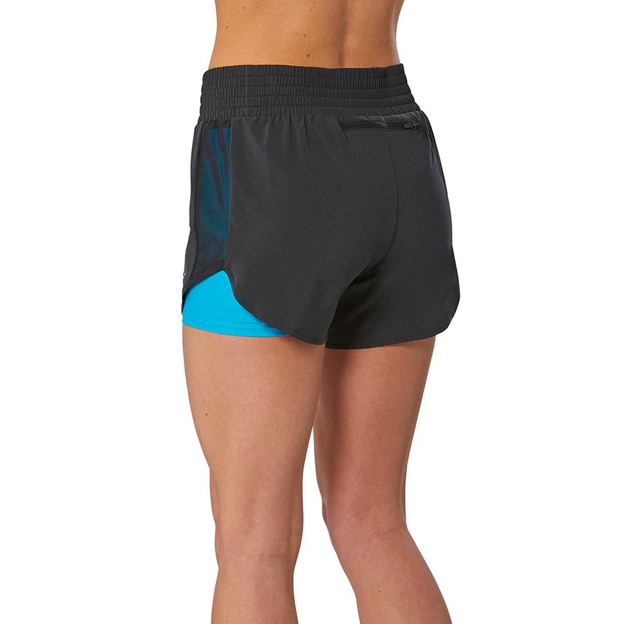 Black Women Mizuno 2in1 4.5 Shorts | 4679-WCKER