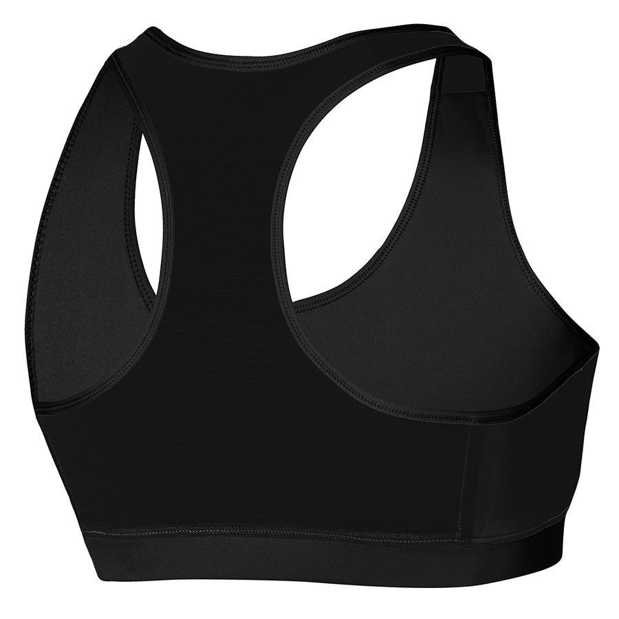 Black Women Mizuno Alpha Sports Bra | 0691-HNGKC