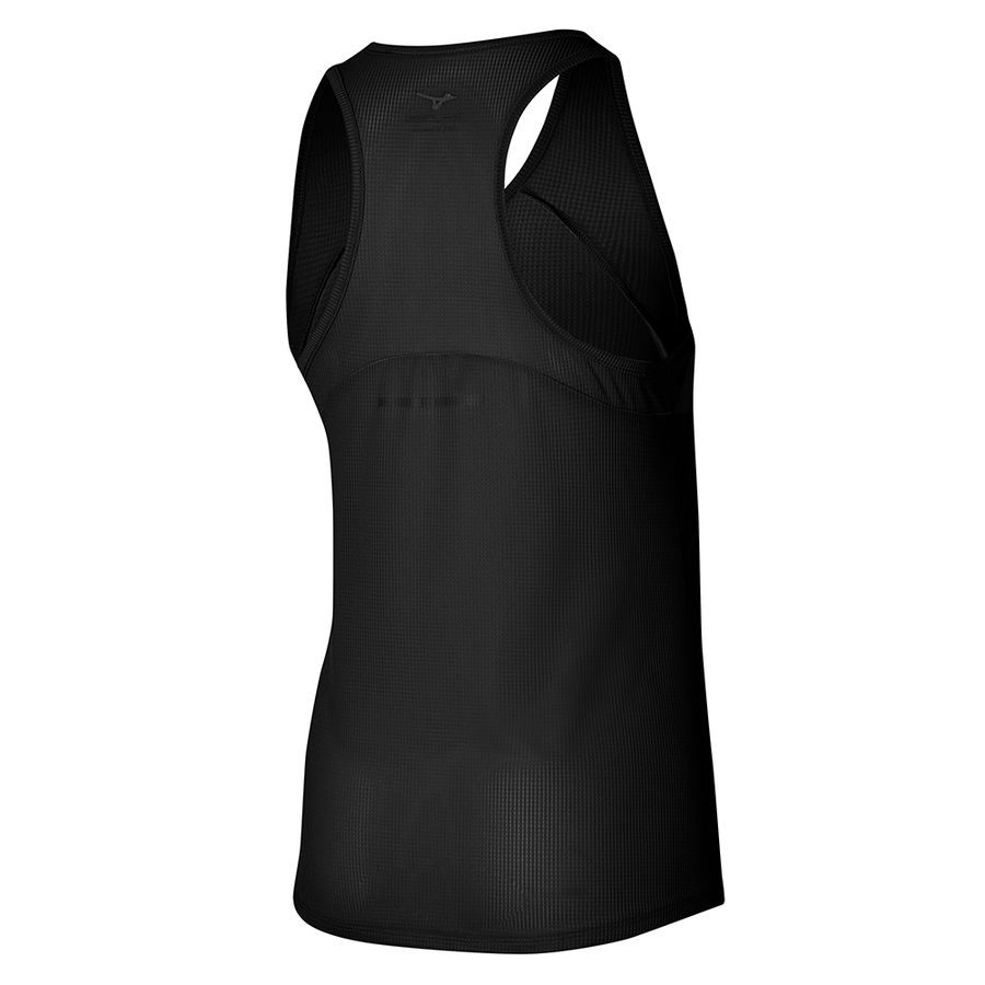 Black Women Mizuno Dryaeroflow Tanks | 9458-AWJUS