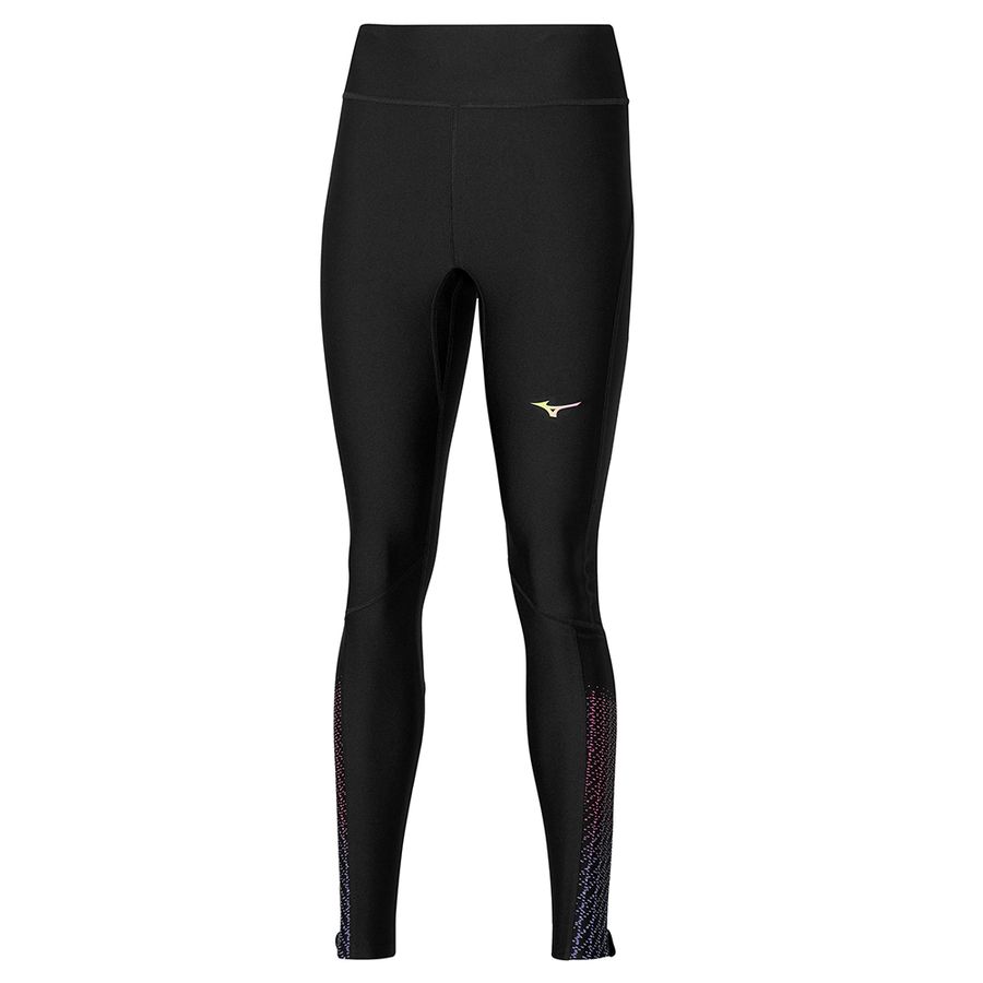 Black Women Mizuno Premium Leggings | 2374-YWICN