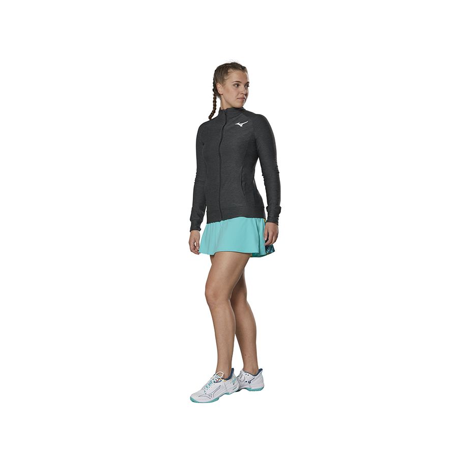 Black Women Mizuno Training Jackets | 0751-EMNGP