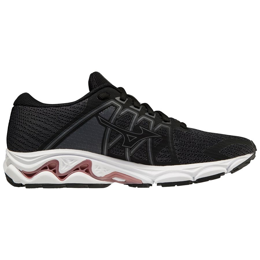 Black Women Mizuno Wave Equate 6 Running Shoes | 1032-MAEZO