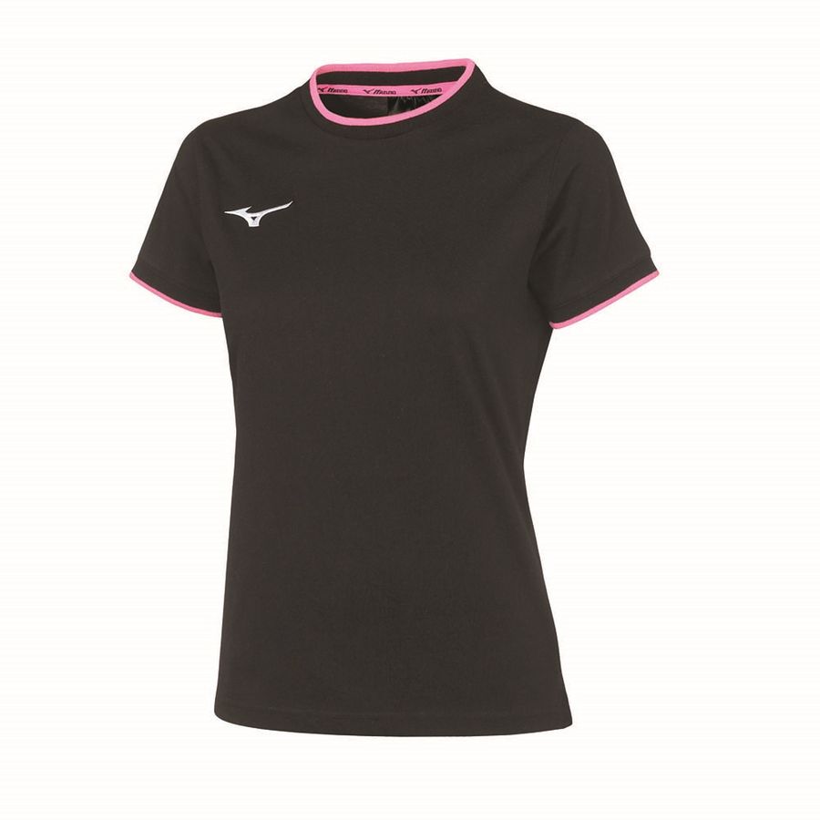 Black Women Mizuno Wom T Shirts | 2867-FMVRD