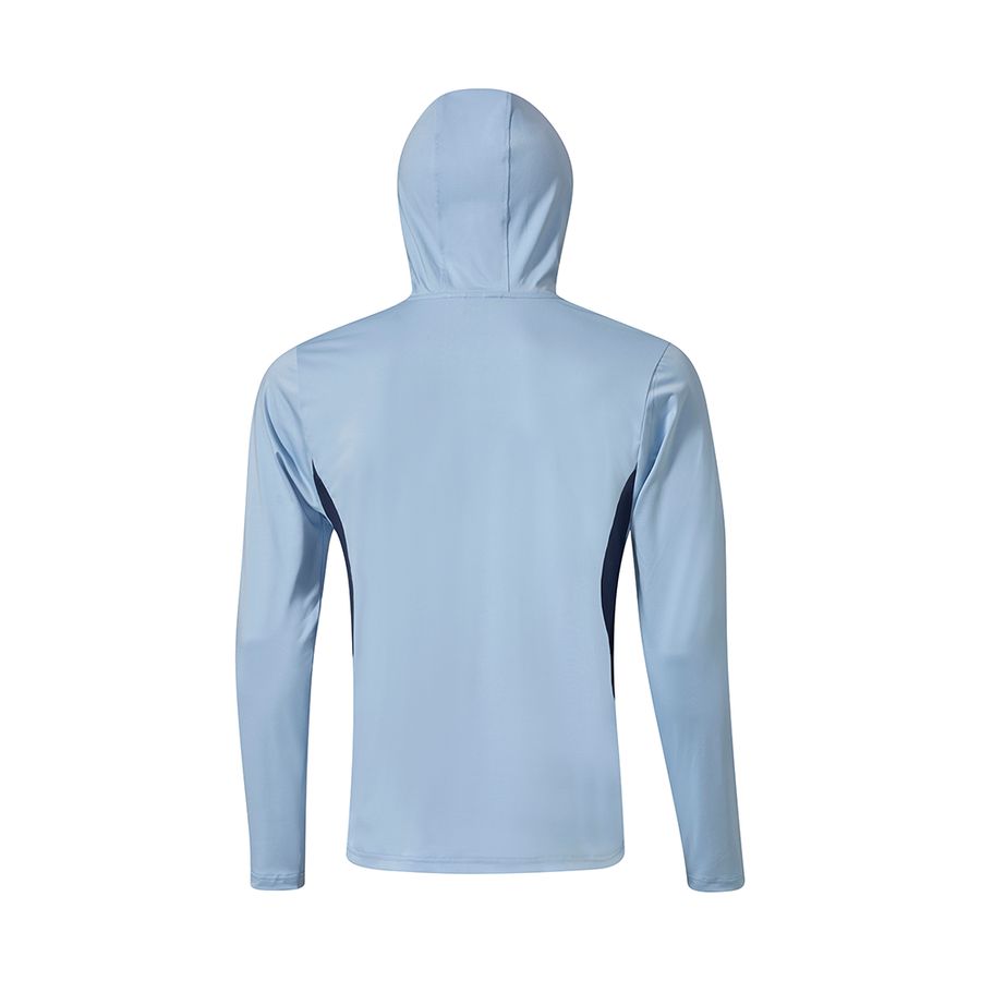 Blue Men Mizuno G-Style Hoodie | 2456-HKUAS