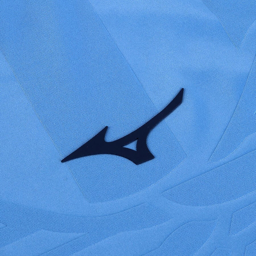 Blue Men Mizuno Home Ss Jersey Lazio Junior Tops | 2691-UGAJD