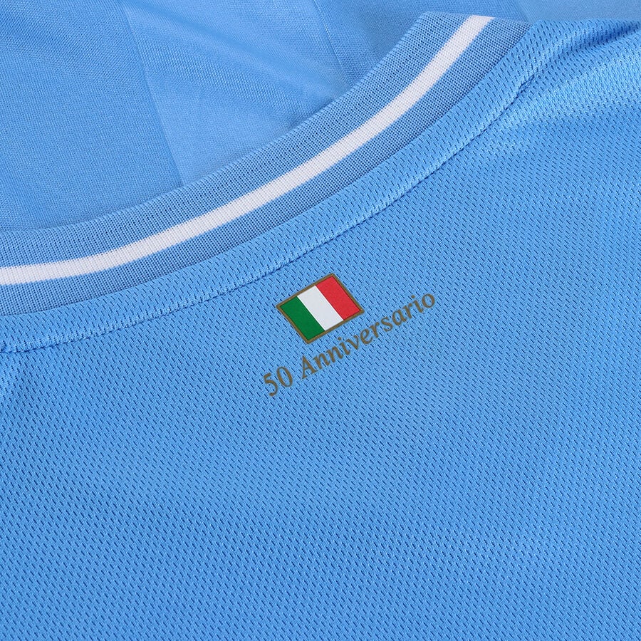 Blue Men Mizuno Home Ss Jersey Lazio Tops | 5324-XMRKY