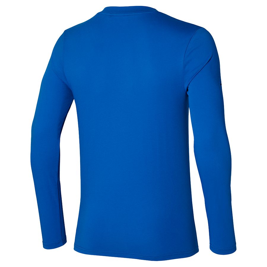 Blue Men Mizuno Long Sleeve Shirt Sr Tops | 2108-YIZLW