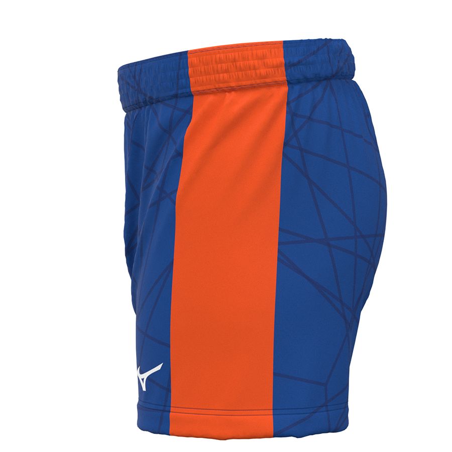 Blue Men Mizuno Nevobo Matchs Shorts | 5249-DVBFE