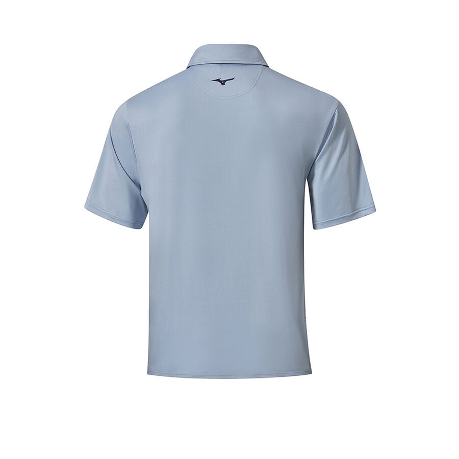 Blue Men Mizuno Qd Elite Gradient T Shirts | 1895-OQPFC