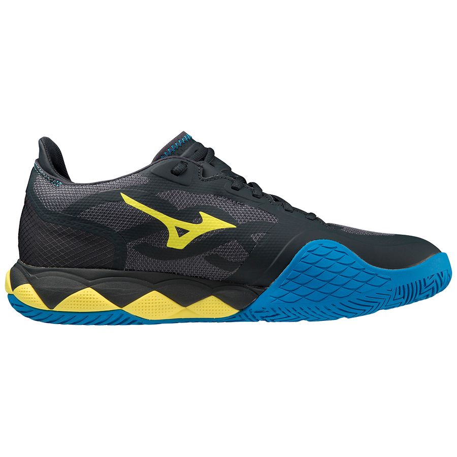 Blue Men Mizuno Wave Enforce Tour Tennis Shoes | 7864-QHJCB