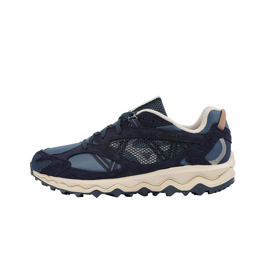 Blue Men Mizuno Wave Mujin Tl Trail Running Shoes | 8793-BRNEQ