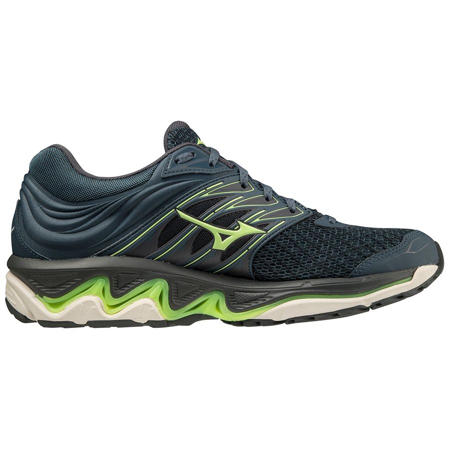 Blue Men Mizuno Wave Paradox 5 Running Shoes | 2503-ESKJW