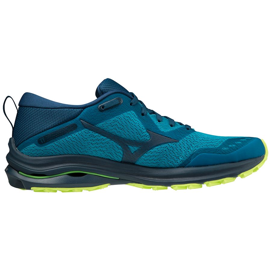 Blue Men Mizuno Wave Rider Tt Running Shoes | 9420-FVJPC