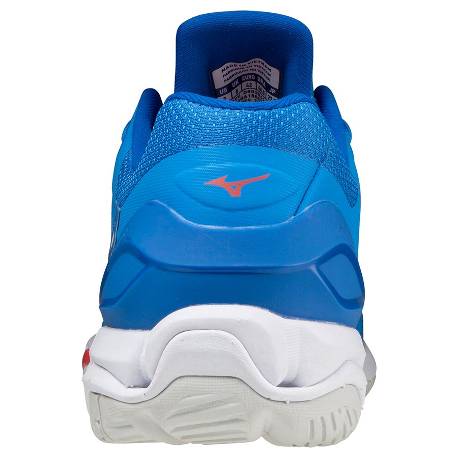 Blue Men Mizuno Wave Stealth V Handball Shoes | 1754-RFEHI