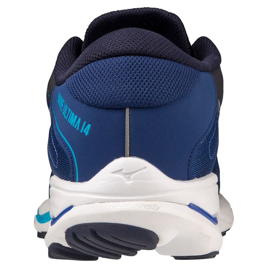 Blue Men Mizuno Wave Ultima 14 Running Shoes | 8301-PQICM