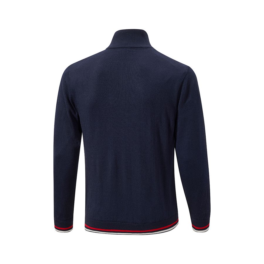 Blue Men Mizuno Windproof Sweater | 4862-NBLMJ