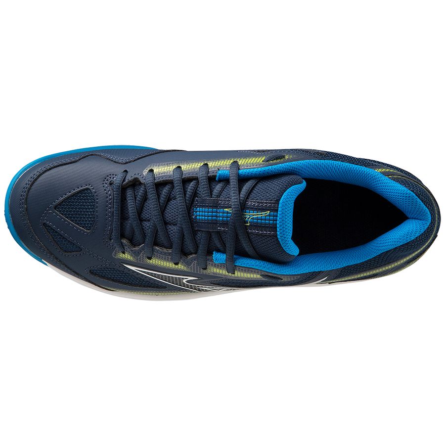 Blue Women Mizuno Break Shot 4 Ac Tennis Shoes | 2459-IKEUW