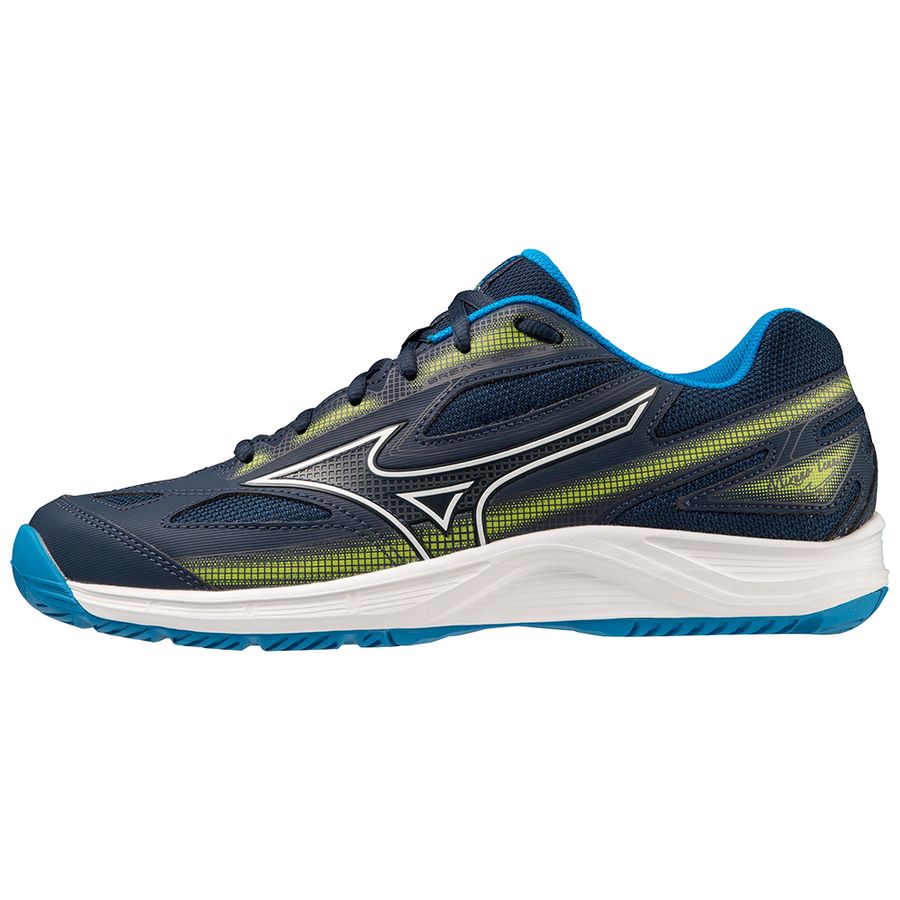 Blue Women Mizuno Break Shot 4 Ac Tennis Shoes | 2459-IKEUW