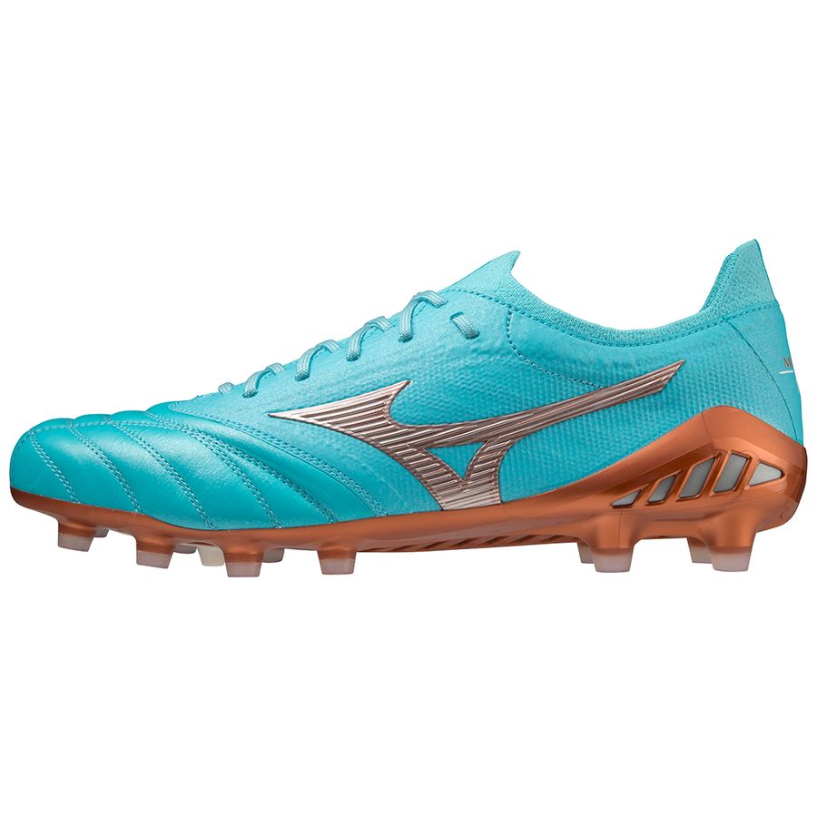 Blue Women Mizuno Morelia Neo Iii Japan Football Boots | 3872-EHYTV