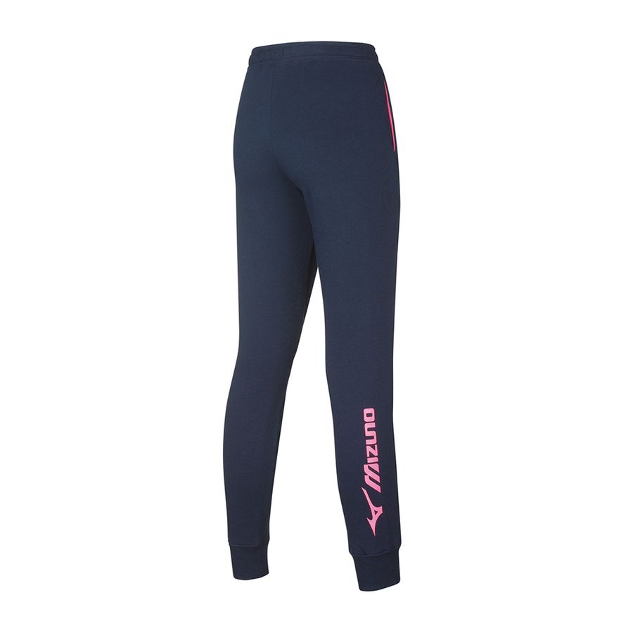 Blue Women Mizuno Sweat Leggings | 1625-DYTXQ