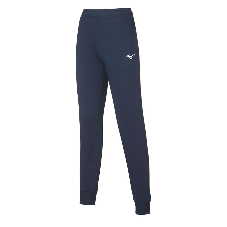 Blue Women Mizuno Sweat Leggings | 1625-DYTXQ