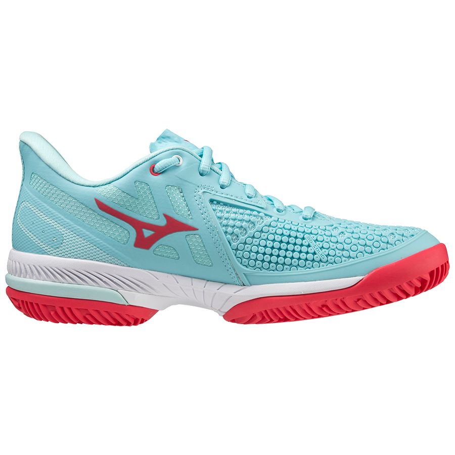 Blue Women Mizuno Wave Exceed Tour 5 Cc Tennis Shoes | 4069-HMEST