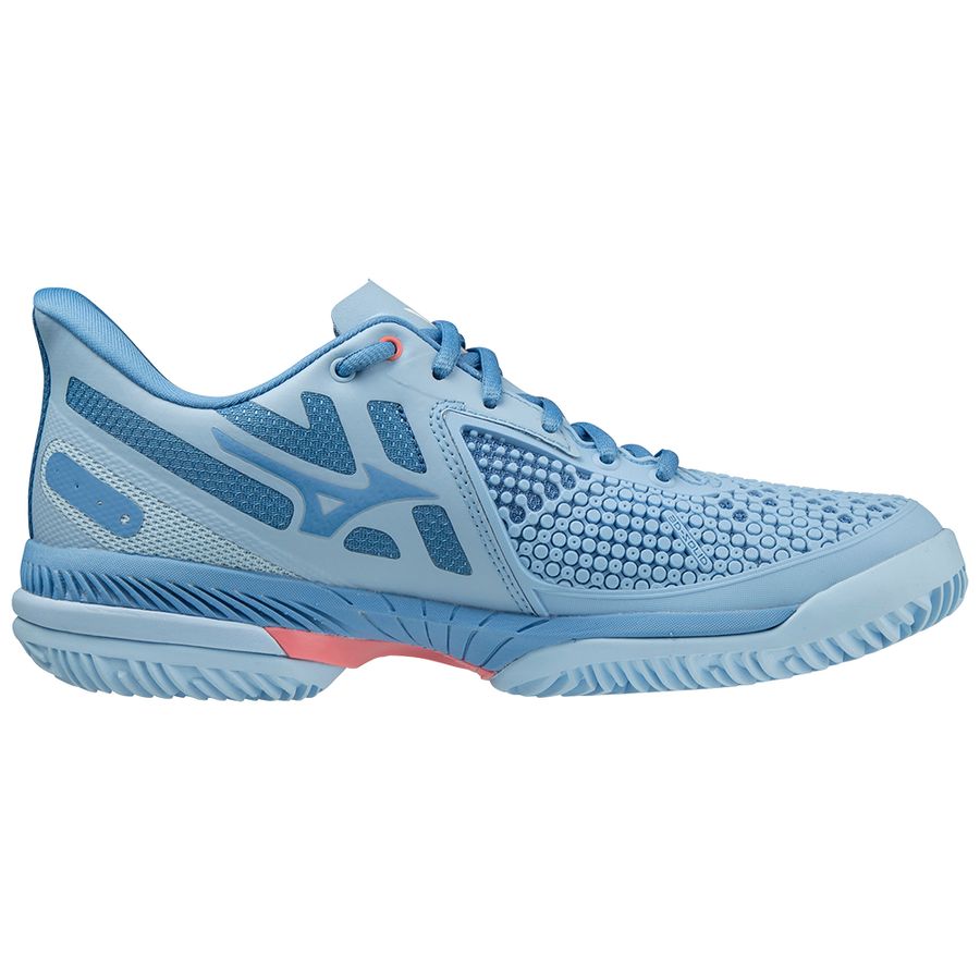 Blue Women Mizuno Wave Exceed Tour 5 Cc Tennis Shoes | 2310-SKLVI