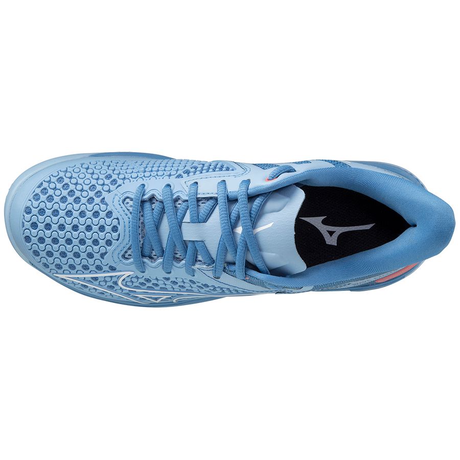 Blue Women Mizuno Wave Exceed Tour 5 Cc Tennis Shoes | 2310-SKLVI