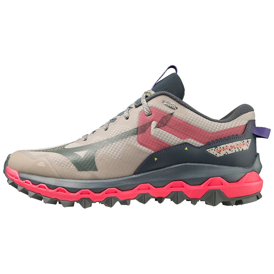 Blue Women Mizuno Wave Mujin 9 Running Shoes | 9456-CIFGH