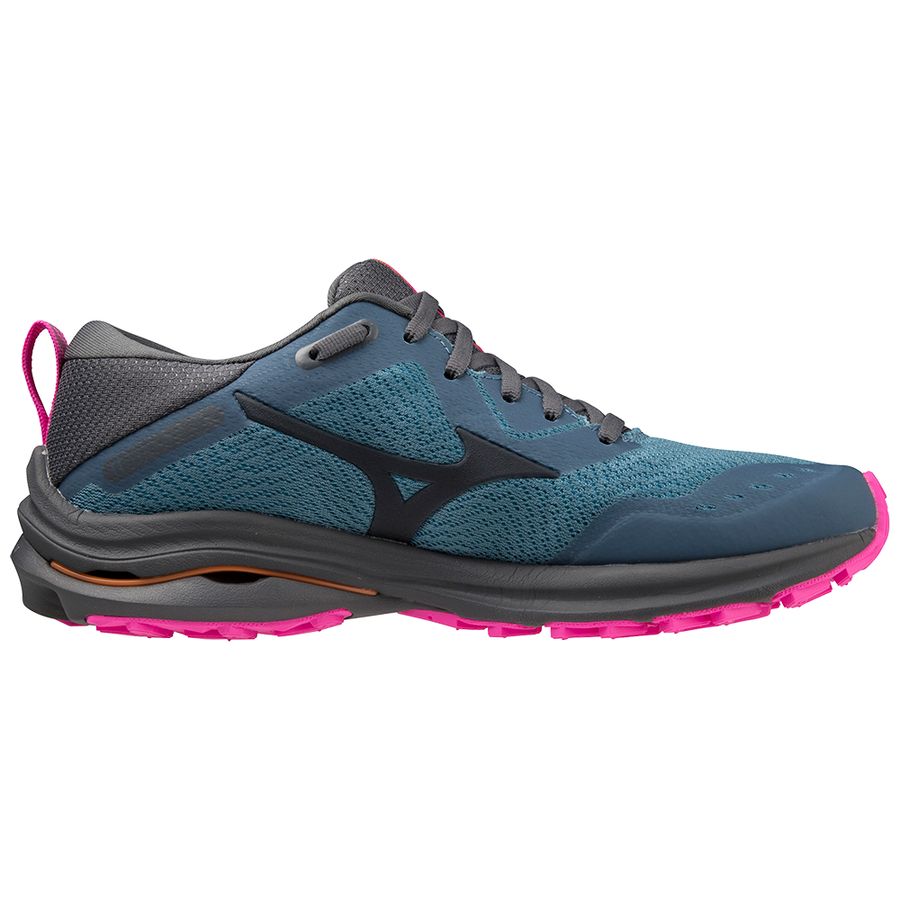 Blue Women Mizuno Wave Rider Tt Trail Running Shoes | 3942-LSNYA