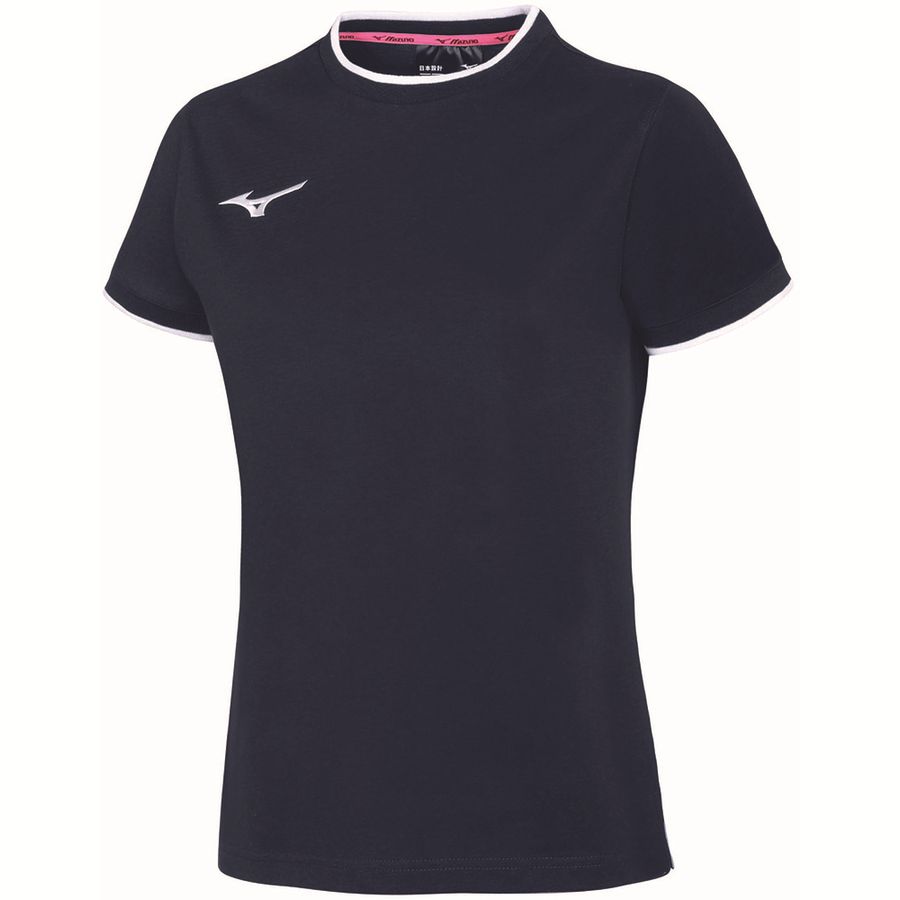 Blue Women Mizuno Wom T Shirts | 2614-LSVNI