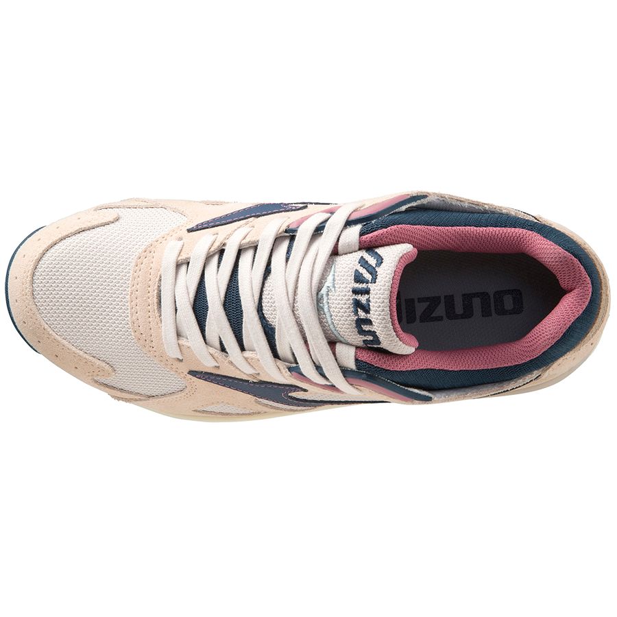 Blue / Beige Men Mizuno Sky Medal Sneakers | 1372-RMKIE