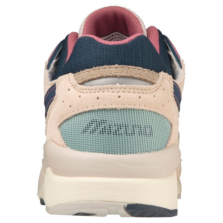 Blue / Beige Men Mizuno Sky Medal Sneakers | 1372-RMKIE