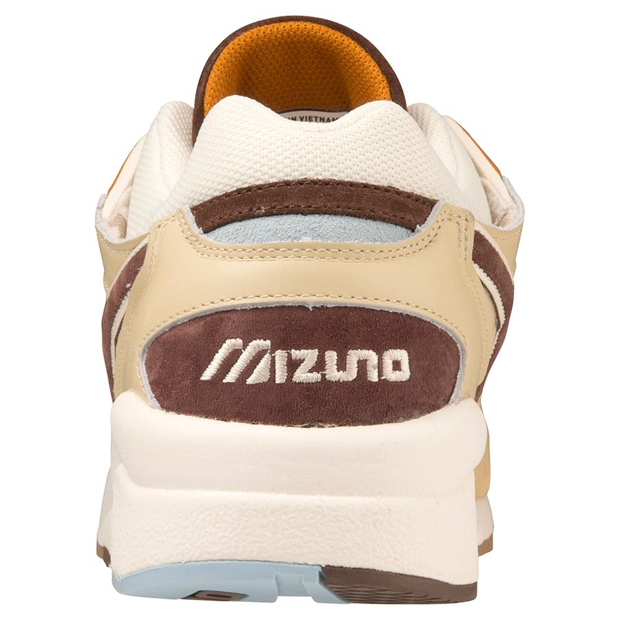 Blue / Beige Women Mizuno Sky Medal Premium Sneakers | 9736-IJRVB